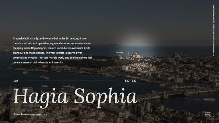 İstanbul Tatili Paket Tanıtım Sunumu, Keynote, Sunum Ajansı