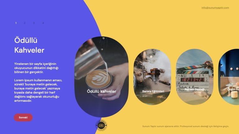 Franchise Bayilik Sunumu Örneği, Keynote-Kapak, Sunum Ajansı, Bayiler için 1