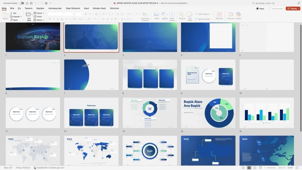 Powerpoint sunumu asıl slayt nedir, kurumsal şirketler için yararları